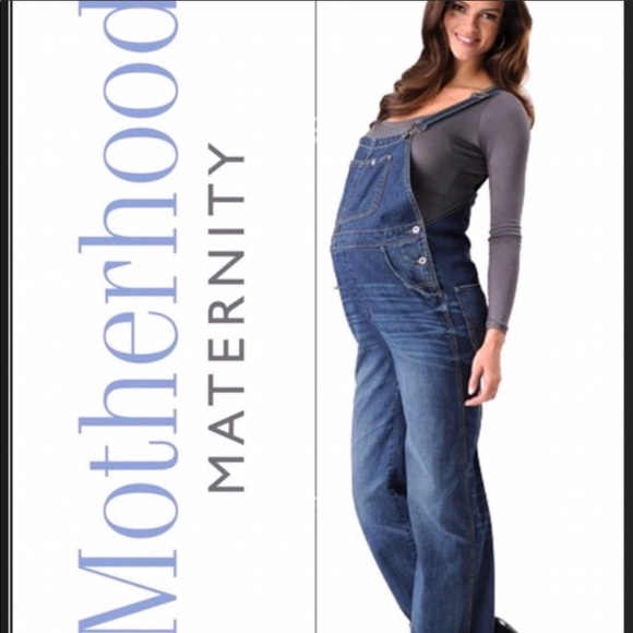 Motherhood Maternity Denim - Motherhood Maternity Overalls Women’s Size M